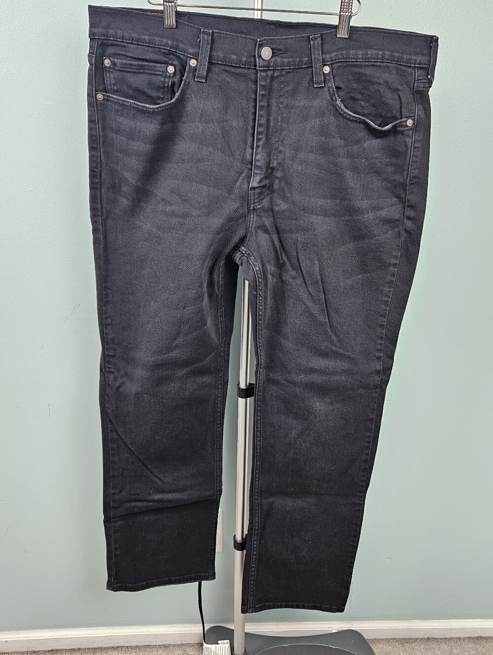 Levi Strauss & Co. 514. Men's Black Jeans Waist 38 x 30